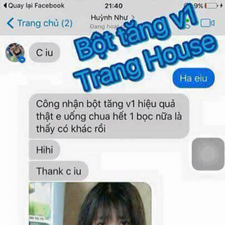 Bột tăng vòng 1 thiên nhiên trang house dạng hộp
