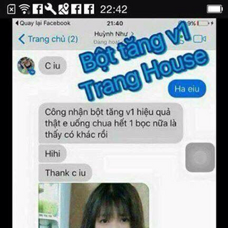 Bột tăng vòng 1 thiên nhiên trang house dạng hộp