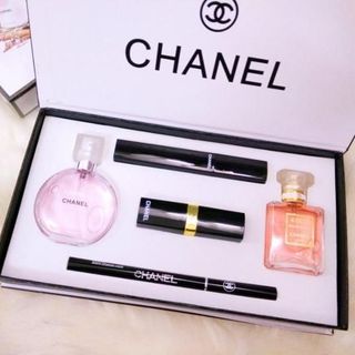 Bộ trang điểm- nước hoa chanel 5 món giá hấp dẫn