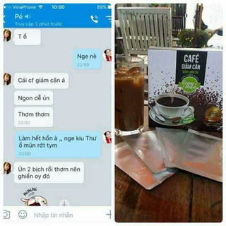 Cafe giảm cân nấm linh chi trang house