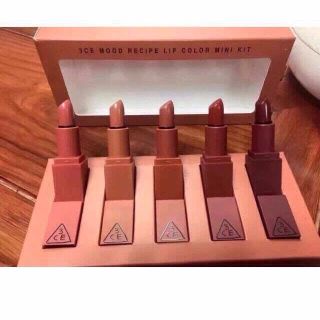 Set 5 thỏi son 3 ce mini