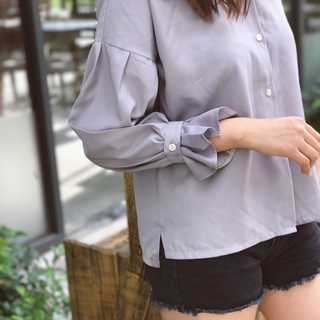 Áo sơ mi xếp ly- gia công và bán sỉ