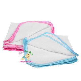 Khăn sữa kiba siêu thấm 2 lớp set 10 chiếc