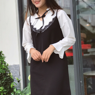 Set yếm phối ren