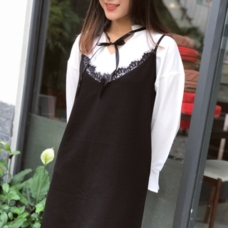 Set yếm phối ren