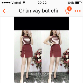 Chân váy bút chì