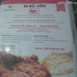 Bò một nắng gia lai bỏ sỉ