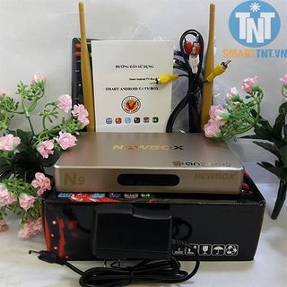 Androi tv box newbox n9 ram 2g biến tivi thường thành smart tivi combo 2 giá sỉ