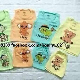 Bộ cotton 100 cho bé