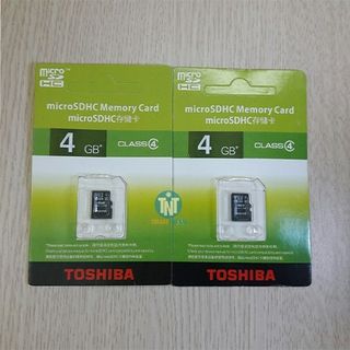 Thẻ nhớ toshiba micro sd card class 4 4gb combo 2