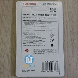 Thẻ nhớ toshiba micro sd card class 4 4gb combo 2