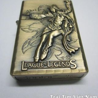 Hột quẹt zippo liên minh huyền thoại - bật lửa zippo liên minh huyền thoại - zippo hình dập nổi
