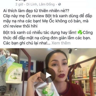 Trà xanh nguyên chất lâm đồng -hoài mơ