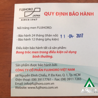Nồi tráng men fujihoro - irvt-16w hoa văn hoa hồng