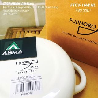 Nồi tráng men fujihoro - ftcv-16whl hoa văn con gấu