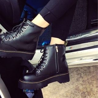 Boots martin nữ thời trang thiết kế sang trọng phong cách thời thượng