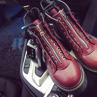 Boots martin nữ thời trang thiết kế sang trọng phong cách thời thượng
