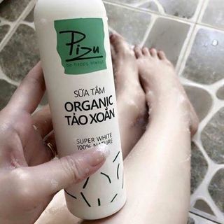 Sữa tắm organic tảo xoắn pizu giá sỉ