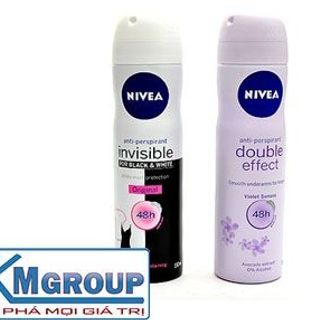 Chai xịt khử mùi dưỡng trắng da nivea cho nam và nữ ms13842 giá sỉ