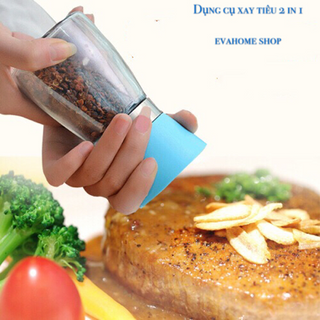dụng cụ xay tiêu 2 in 1