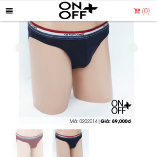 Quần lót nam onoff hàng cty
