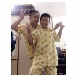 Đồ bộ pijama thái lan vịt cổ lá