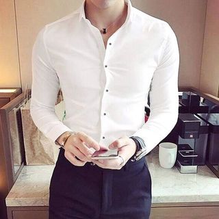 Sơ mi nam trơn