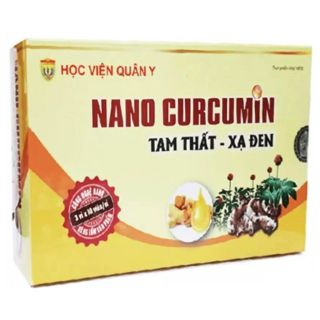 Nanocurcumin tam thất xạ đen học viện quân y