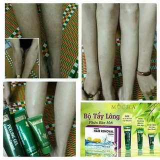 Bộ tẩy lông thảo mộc mocha