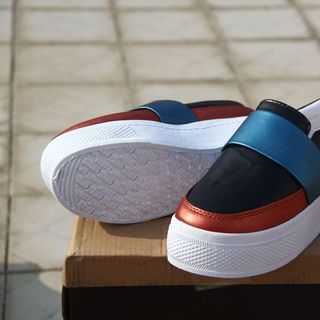 Giày slip on nữ ruy băng giá sỉ