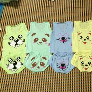 Bộ cotton cảm xúc cho bé 0 đến 3 tuổi