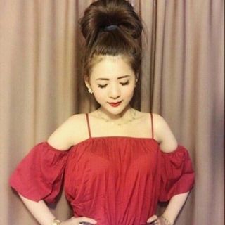 Áo thun dây bẹt vai