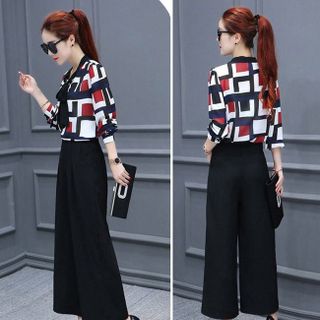 Set bộ thời trang cột nơ