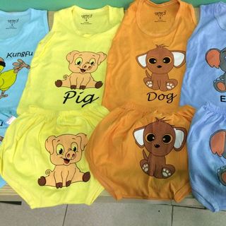 Bộ cotton 100 cho bé