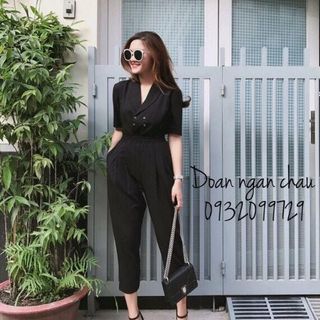 Jum cổ vest dài sang chảnh