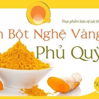 Tinh bột nghệ vàng phủ quỳ hộp 500g
