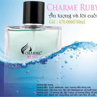 Nước hoa charme ruby 50ml giá sỉ