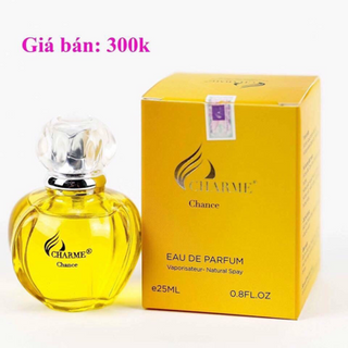 Nước hoa charme chance 25ml giá sỉ