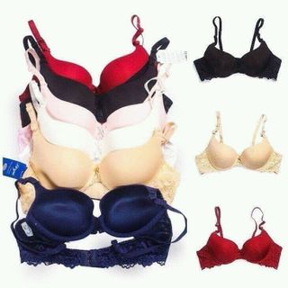 Áo boya trơn dây ren mút vừa