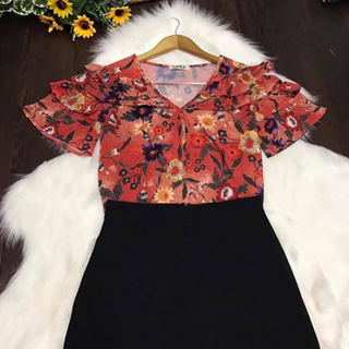 Sét áo bèo chân váy