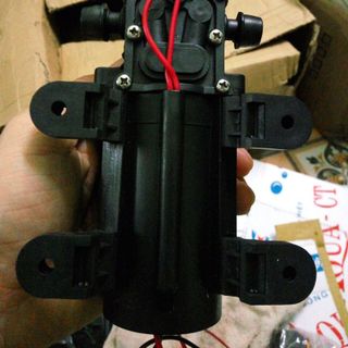 Bơm mini 12v rửa xe phun sương tăng áp máy giặt nóng lạnh