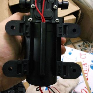 Bơm mini 12v rửa xe phun sương tăng áp máy giặt nóng lạnh