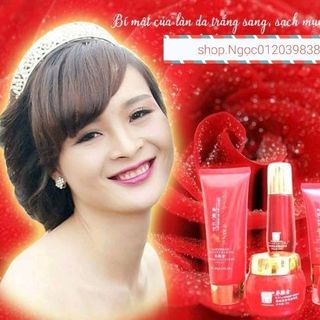Bộ kem hoàng cung tuyết sen đỏ 5in1