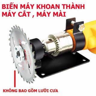 Đế chuyển máy khoan thành máy cắt đa năng