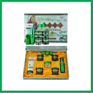 Bộ kem hoàng cung xanh 7in1 dùng cho da mụn và nám