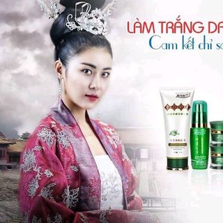 Bộ kem hoàng cung xanh 7in1 dùng cho da mụn và nám