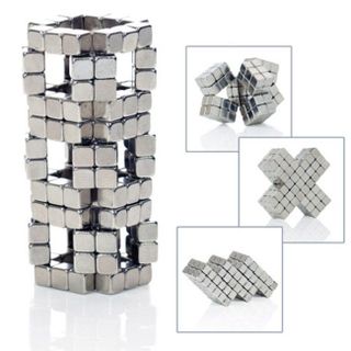 Bi nam châm xếp hình thông mình 216 viên vuông 5mm