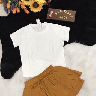 Đồ bộ áo thun quần voan