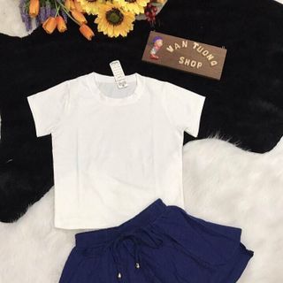 Đồ bộ áo thun quần voan