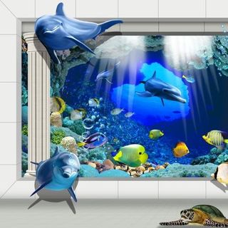 Tranh dán tường 3d